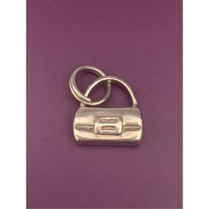Purse Sterling Silver Jewelry Charm #handbag #fashion